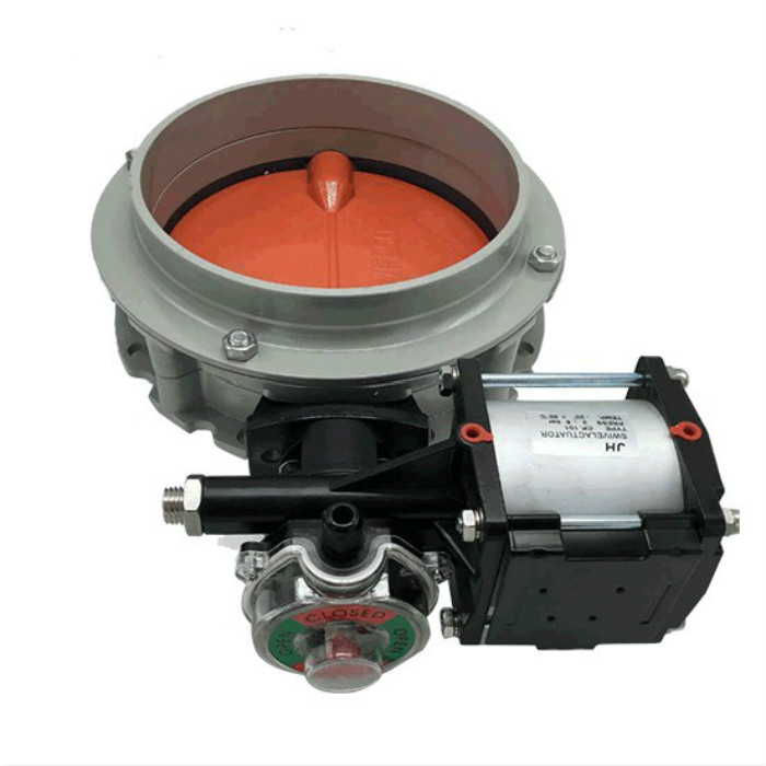 Mixing Station Powder Butterfly Valve